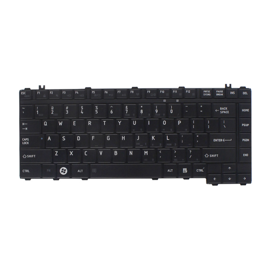 Black Keyboard for Toshiba Satellite L200 L205 L300 L305 L305D L - Click Image to Close